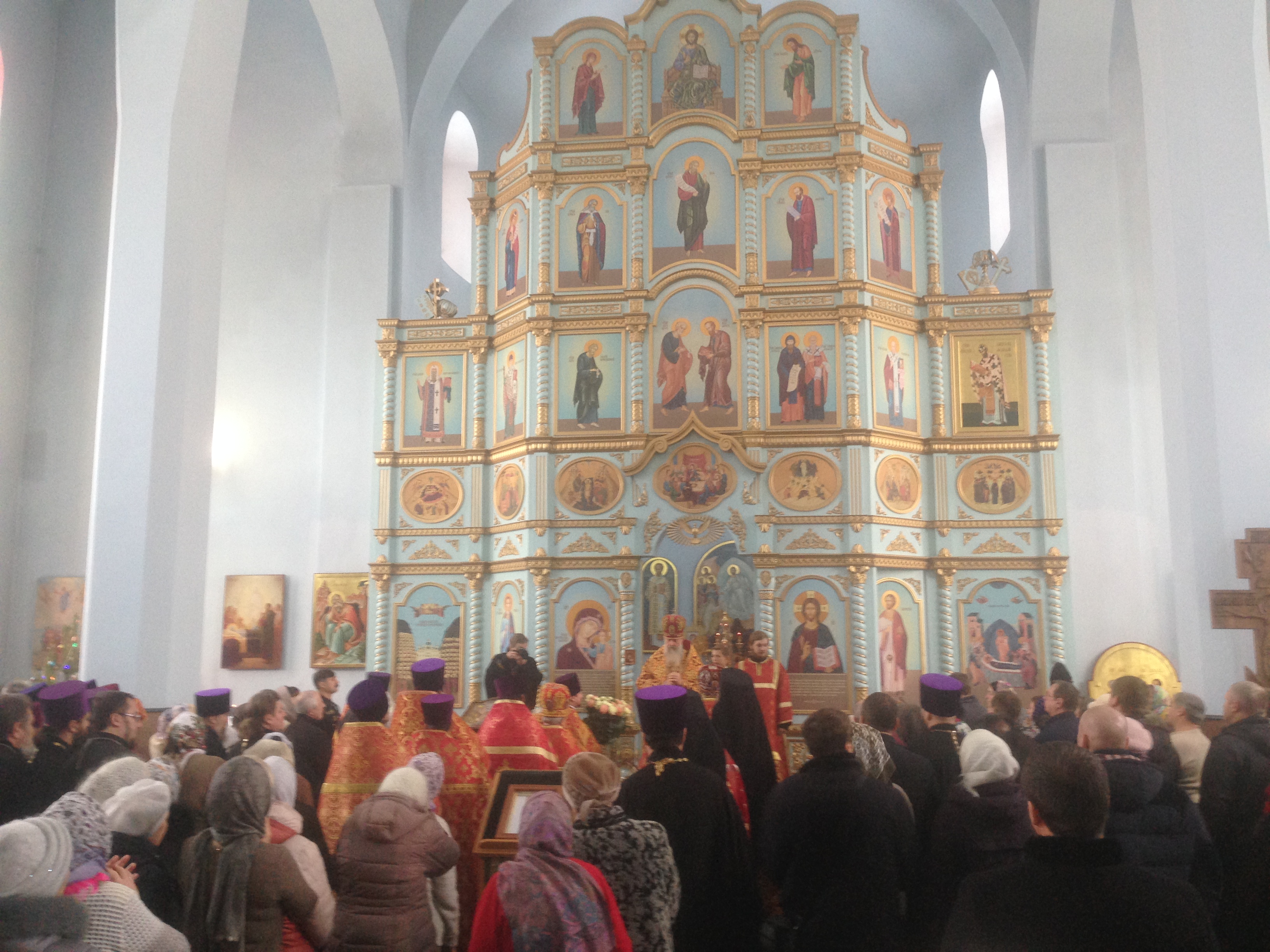 Духовенство Тихорецкой епархии поздравили своего архипастыря