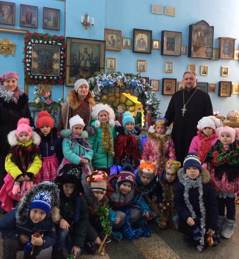 Воспитанники Детского сада №1 «Солнышко» посетили храм Покрова Пресвятой Богородицы